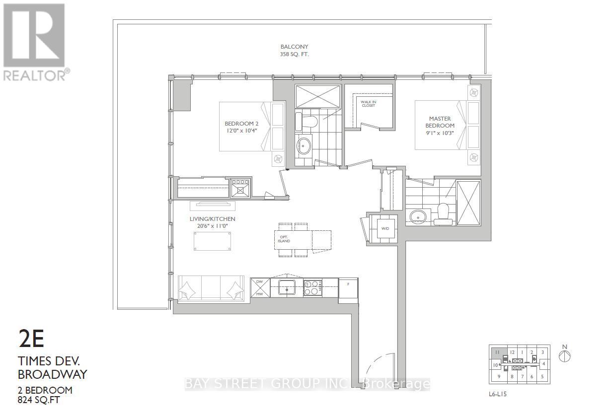 1011 - 65 Broadway Avenue, Toronto, Ontario M4P 1T9 - Photo 18 - C12577456