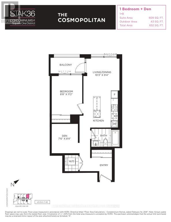 2302 - 395 Square One Drive, Mississauga, Ontario  L5B 0P6 - Photo 4 - W12577448