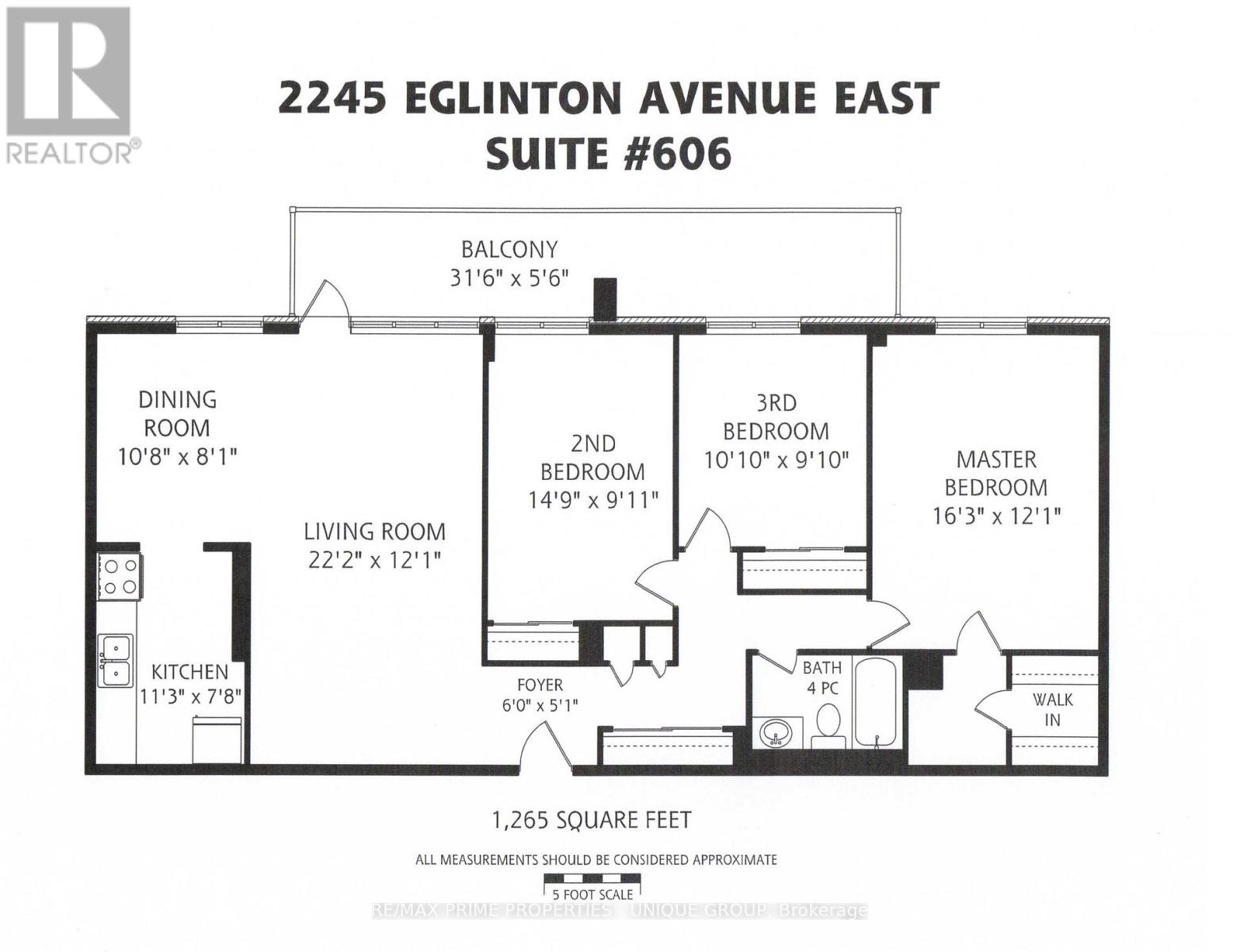 606 - 2245 Eglinton Avenue E, Toronto, Ontario  M1K 2N3 - Photo 3 - E12578050