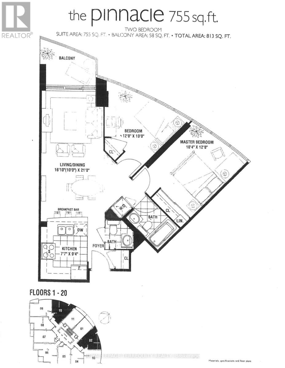 1602 - 70 ABSOLUTE AVENUE, Mississauga, Ontario