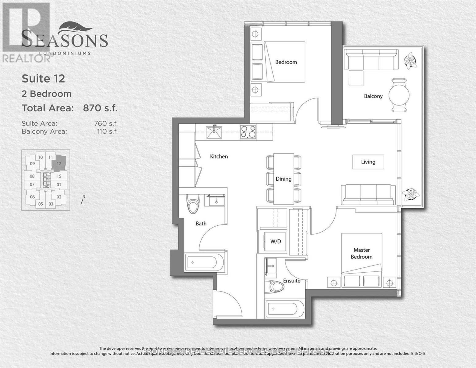 2612 - 95 Mcmahon Drive, Toronto, Ontario  M2K 0H2 - Photo 10 - C12579166