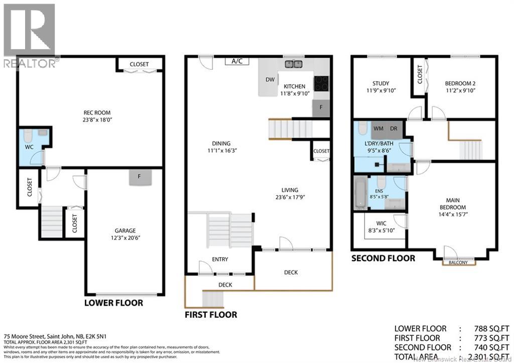 75 Moore Street, Saint John, New Brunswick  E2K 5N1 - Photo 49 - NB128784