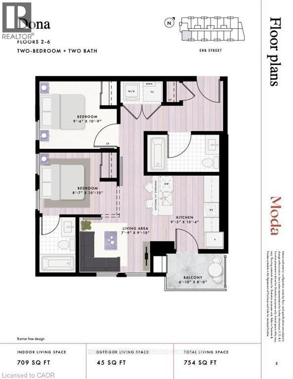 416 - 312 Erb Street W, Waterloo, Ontario  N2L 1W3 - Photo 16 - X12576290