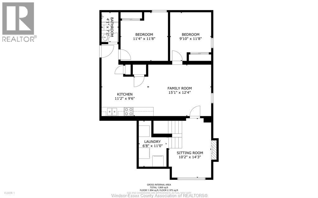 1443 Campbell Avenue, Windsor, Ontario  N9B 2K1 - Photo 37 - 25030672