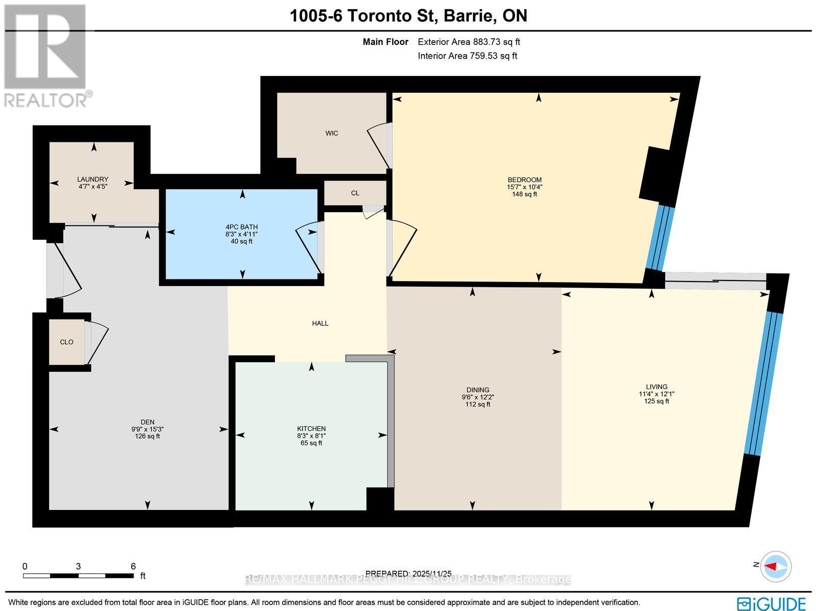 1005 - 6 Toronto Street, Barrie, Ontario  L4N 9R2 - Photo 17 - S12581500