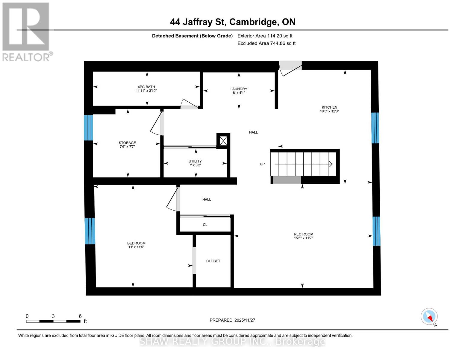 44 Jaffray Street, Cambridge, Ontario  N1R 3H9 - Photo 36 - X12582180