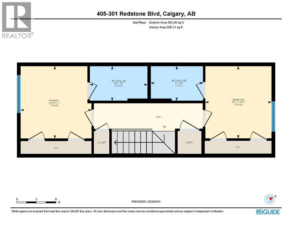 405, 301 Redstone Boulevard Ne, Calgary, Alberta  T3N 1V7 - Photo 36 - A2272487