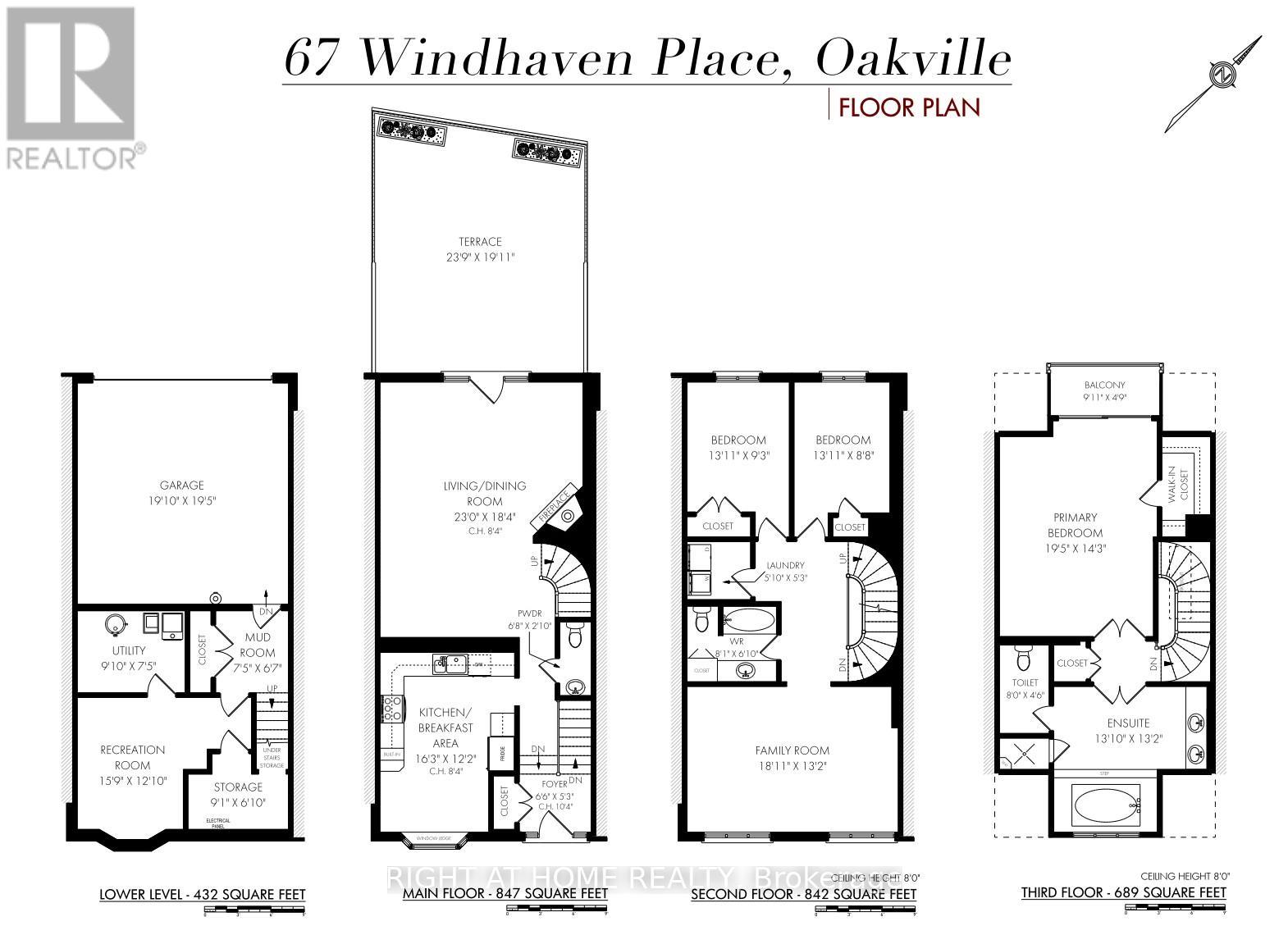 67 Windhaven Place, Oakville, Ontario  L6L 6L1 - Photo 33 - W12582724