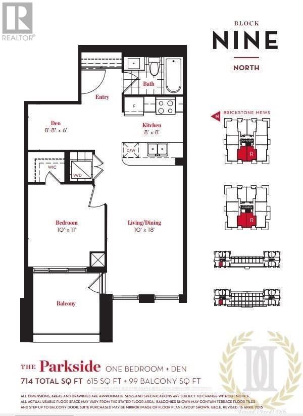 1601 - 4085 Parkside Village Drive, Mississauga, Ontario  L5B 0K9 - Photo 25 - W12583110