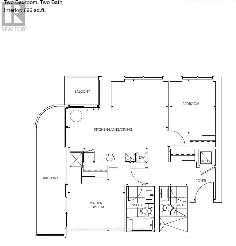 2802 - 8 Interchange Way, Vaughan, Ontario  L4K 5Z7 - Photo 3 - N12583928