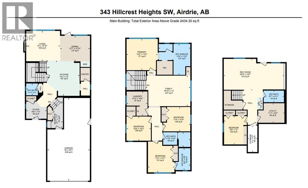 343 Hillcrest Heights Sw, Airdrie, Alberta  T4B 4C1 - Photo 49 - A2266091