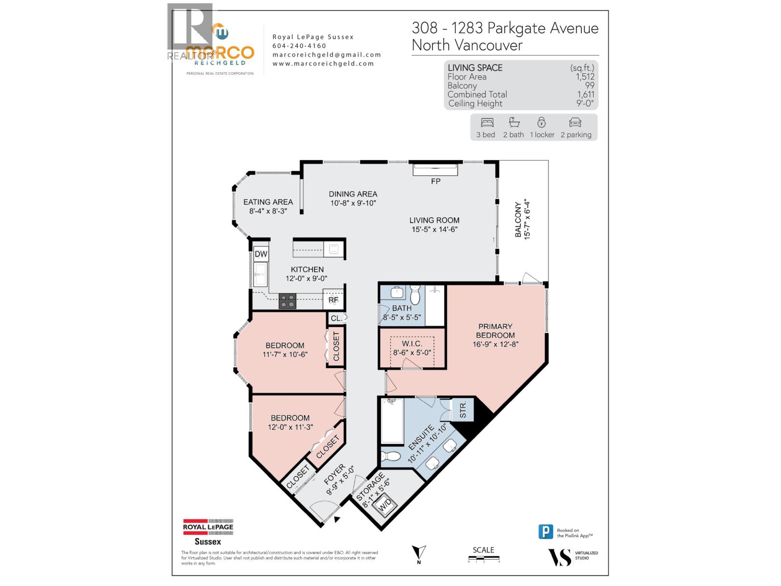 308 1283 Parkgate Avenue, North Vancouver, British Columbia  V7H 3A3 - Photo 32 - R3070836