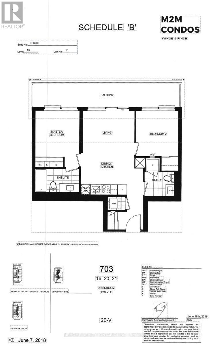 N1310 - 7 Golden Lion Heights, Toronto, Ontario  M2M 3T9 - Photo 19 - C12431035