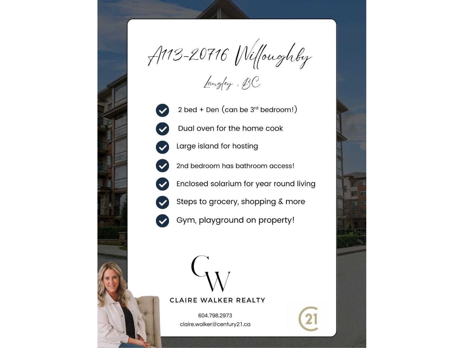 A113 20716 Willoughby Town Centre Drive, Langley, British Columbia  V2Y 3J7 - Photo 40 - R3070857