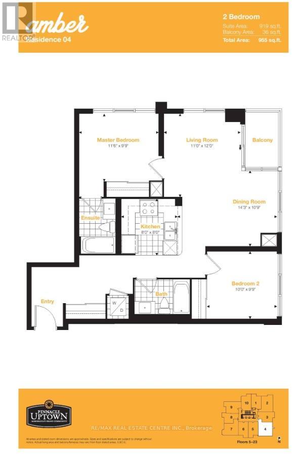 0514 - 5033 Four Springs Avenue, Mississauga, Ontario  L5R 0G6 - Photo 4 - W12585516