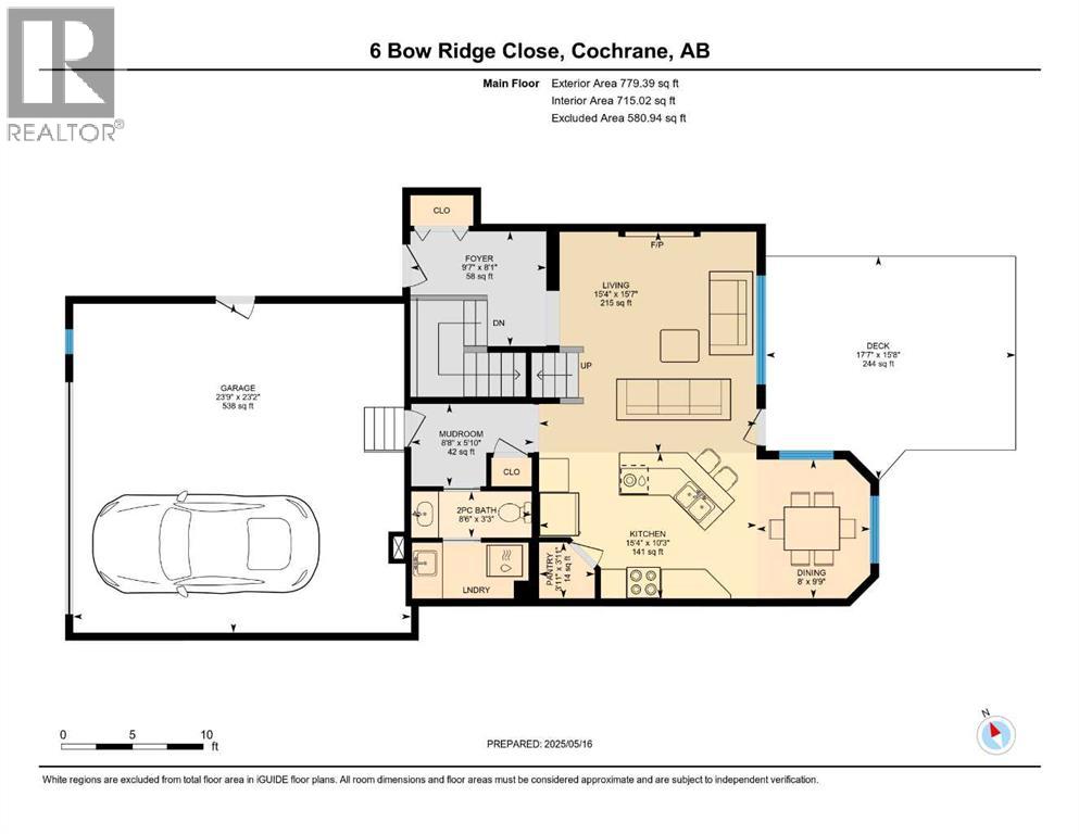 6 Bow Ridge Close, Cochrane, Alberta  T4C 1V8 - Photo 14 - A2222029