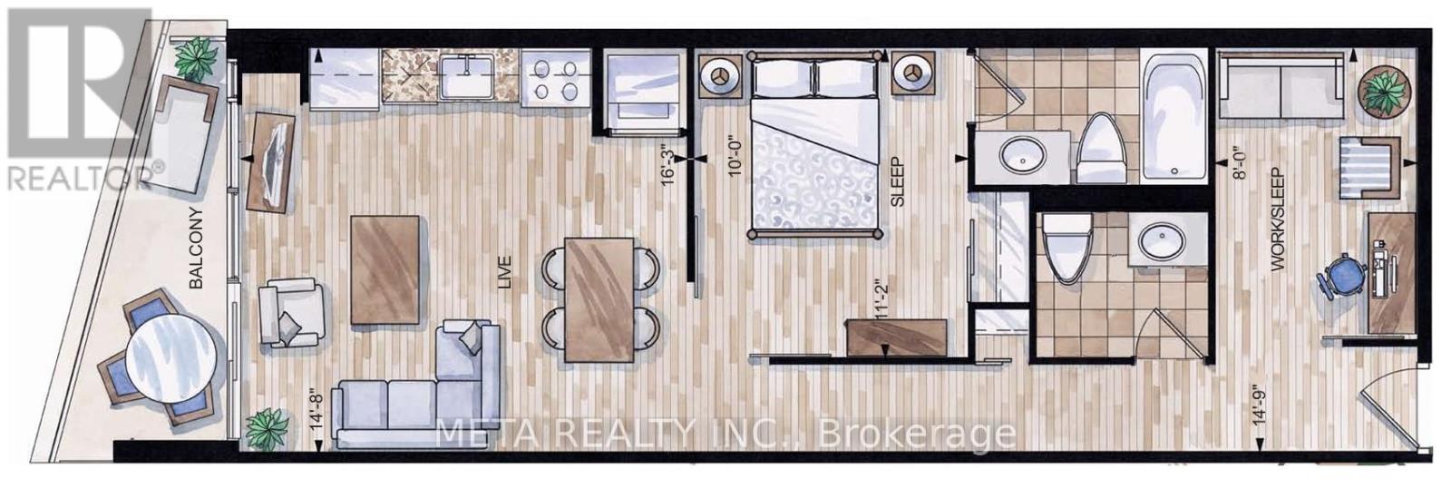 2102 - 38 Joe Shuster Way, Toronto, Ontario  M6K 0A5 - Photo 13 - W12585666