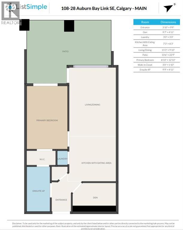 108, 28 Auburn Bay Link Se, Calgary, Alberta  T3M 1Z7 - Photo 4 - A2272132