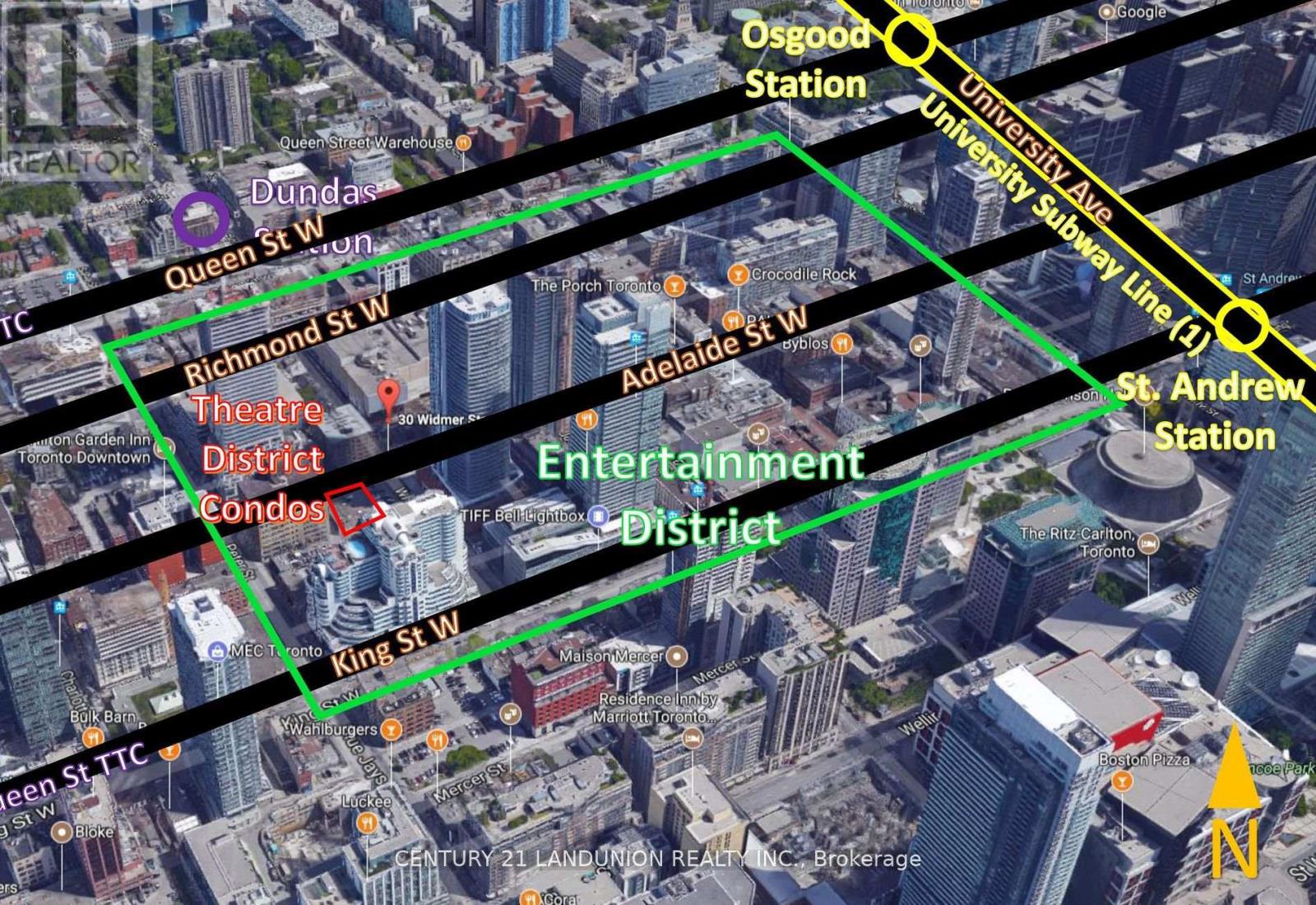 3707 - 8 Widmer Street, Toronto, Ontario  M5V 0W6 - Photo 2 - C12587082