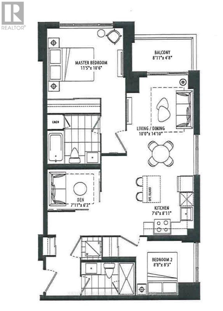 1209w - 202 Burnhamthorpe Road E, Mississauga (Mississauga Valleys), Ontario  L5A 0B2 - Photo 42 - W12546630