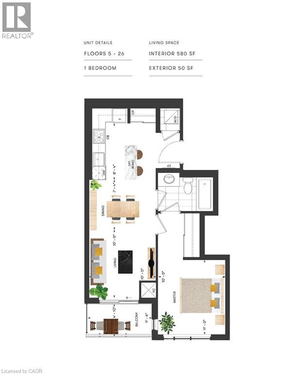 15 Wellington Street S Unit# 2707, Kitchener, Ontario N2G 0E4 - Photo 3 - 40791218