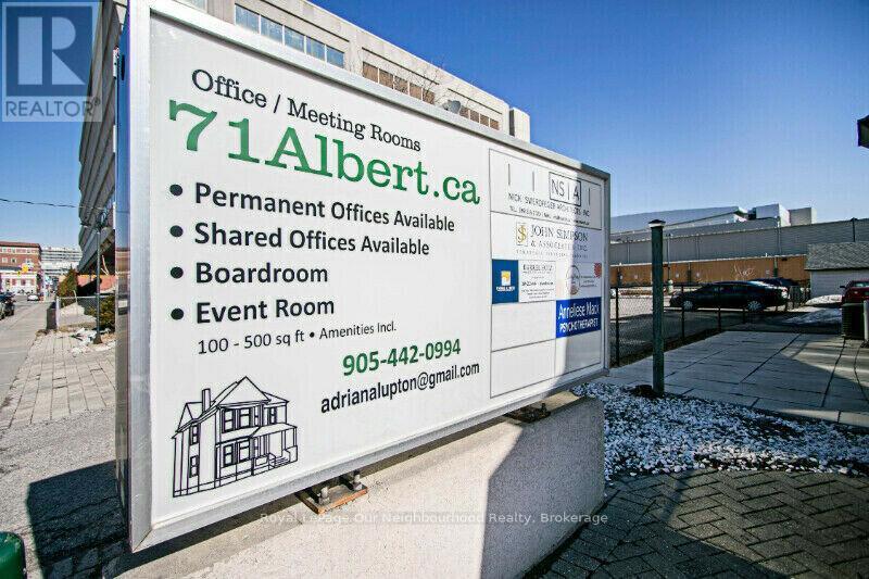 MAIN FLOOR REAR - 71 ALBERT STREET, Oshawa, Ontario