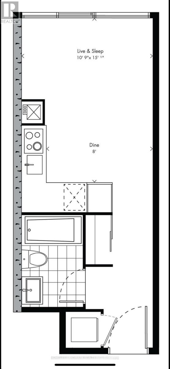 1106 - 195 Mccaul Street, Toronto, Ontario  M5T 0E5 - Photo 6 - C12589082