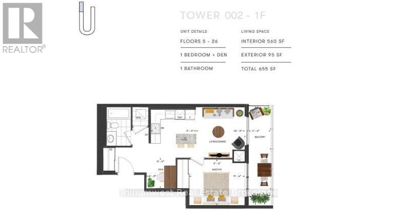 1601 - 15 Wellington Street S, Kitchener, Ontario  N2G 0E4 - Photo 41 - X12590344