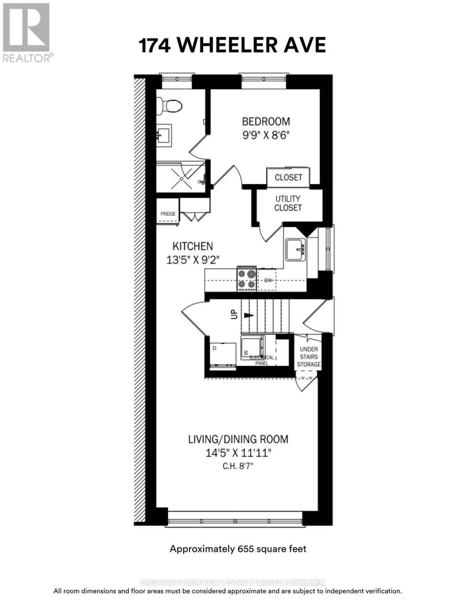 1 - 174 Wheeler Avenue, Toronto, Ontario  M4L 3V4 - Photo 11 - E12538316