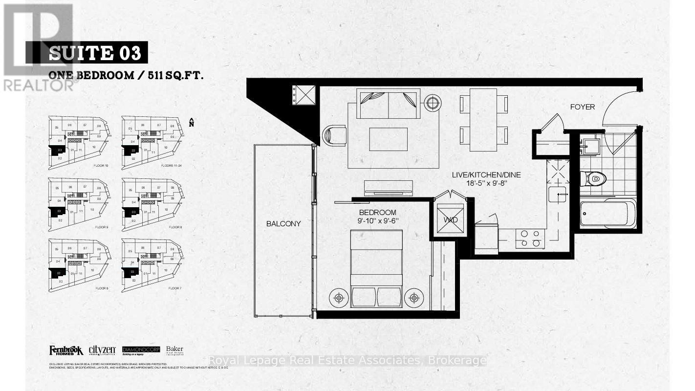 1103 - 30 Ordnance Street, Toronto, Ontario  M6K 0C8 - Photo 22 - C12591158