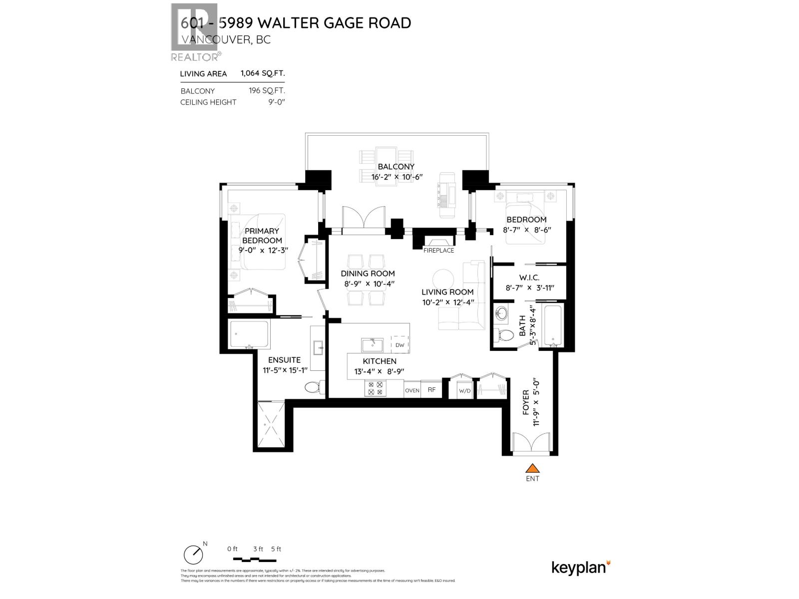 601 5989 Walter Gage Road, Vancouver, British Columbia  V6T 0A8 - Photo 30 - R3015822