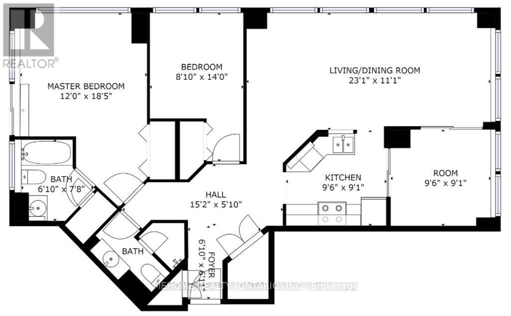 212 - 24 Wellesley Street W, Toronto, Ontario M4Y 2X6 - Photo 4 - C12592644