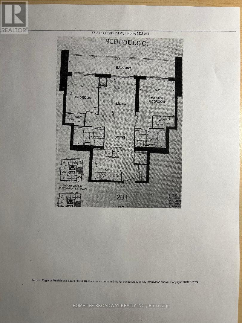 3603 - 55 Ann O'reilly Road, Toronto, Ontario  M2J 0E1 - Photo 16 - C12592494