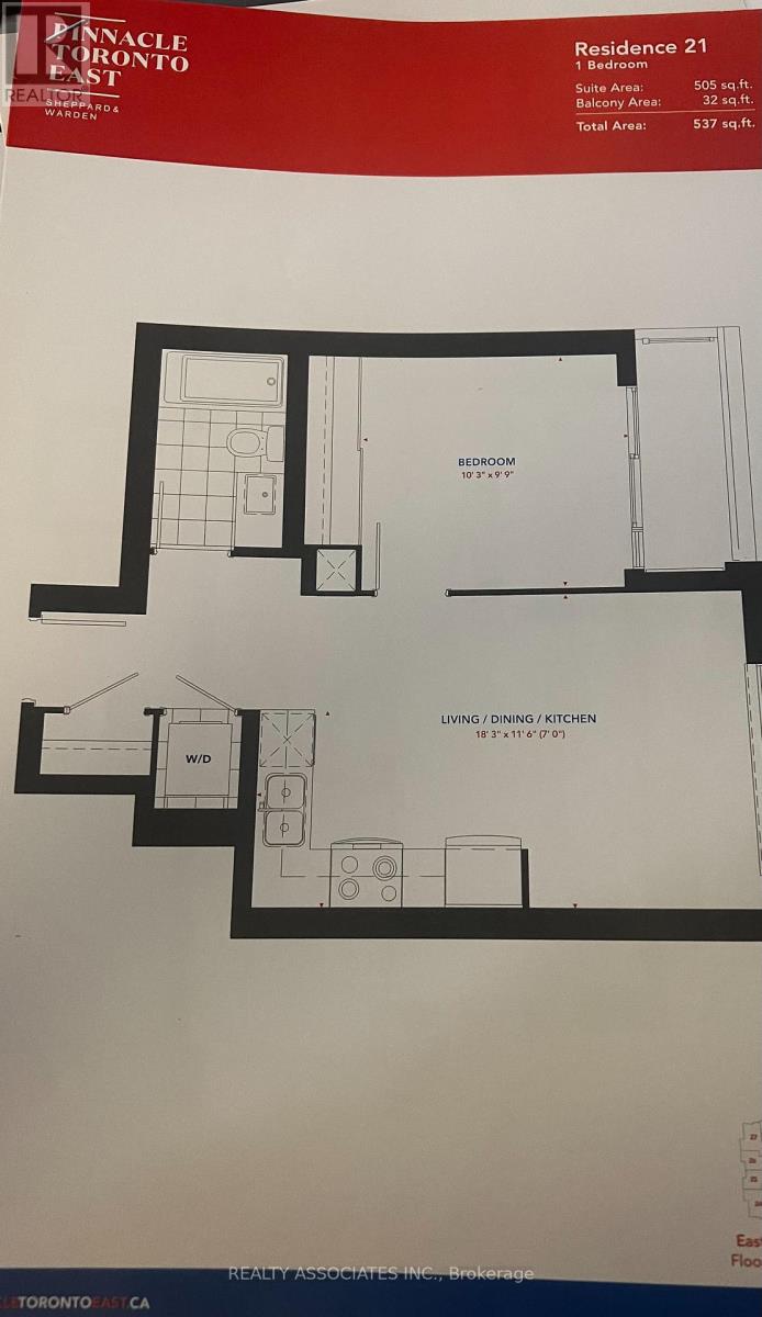 1321 - 3270 Sheppard Avenue E, Toronto, Ontario  M1T 3K3 - Photo 21 - E12592100