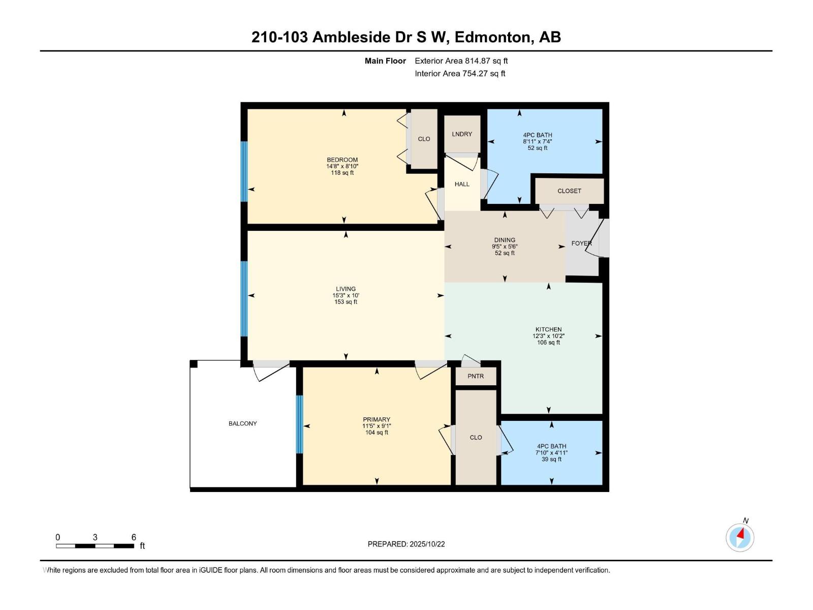 #210 103 Ambleside Dr Sw, Edmonton, Alberta  T6W 0J4 - Photo 34 - E4463239