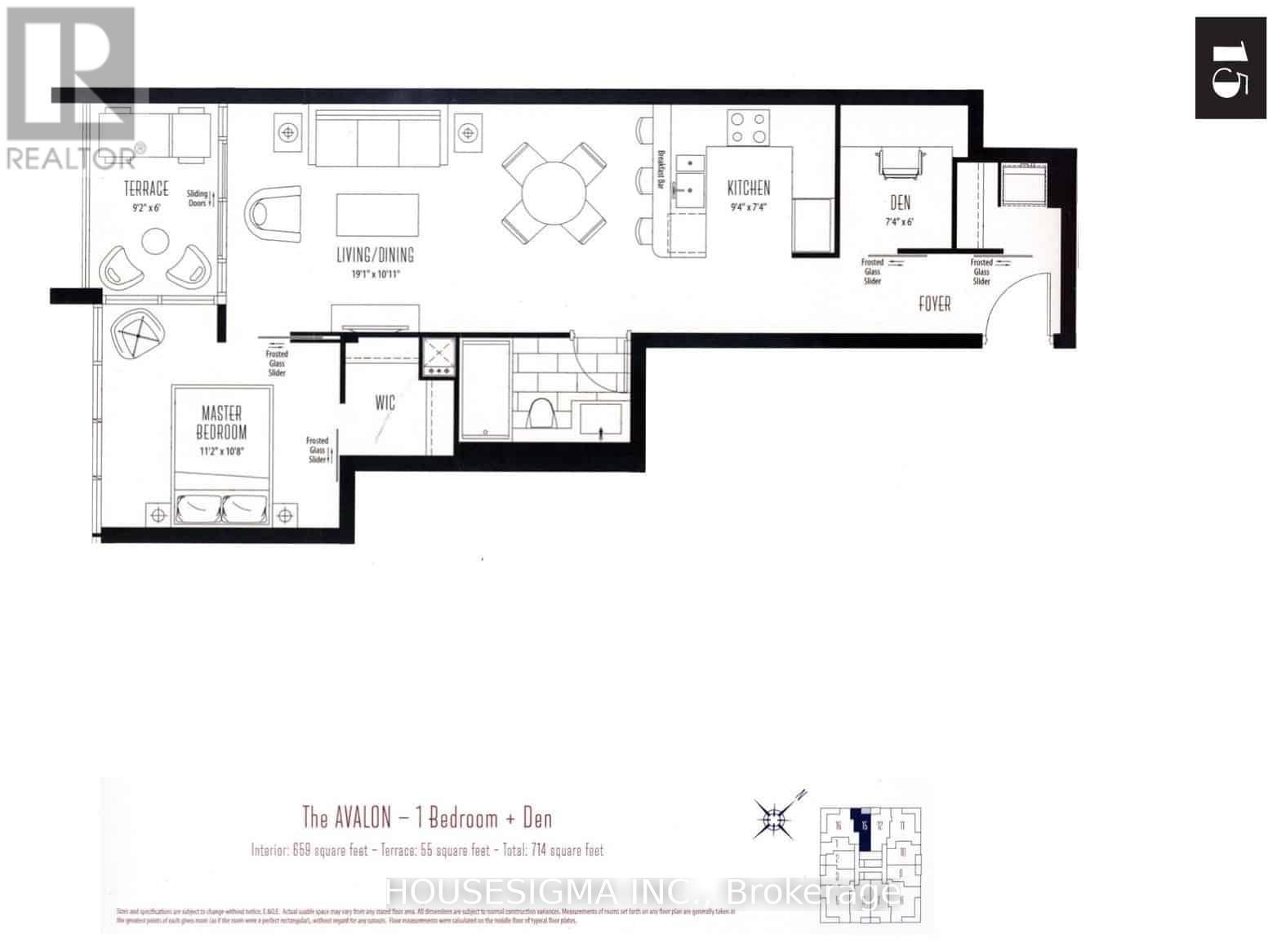 1815 - 88 Park Lawn Road, Toronto, Ontario  M8Y 0B5 - Photo 32 - W12594864