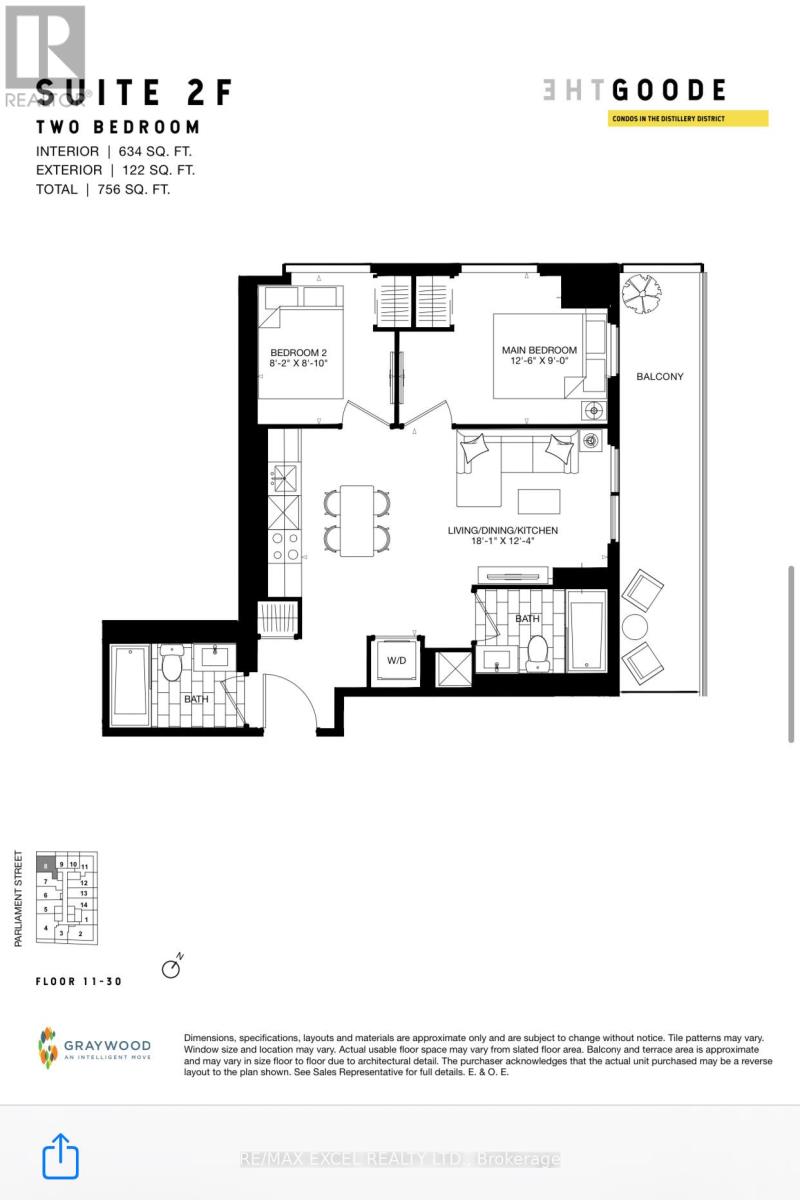 1208 - 35 Parliament Street, Toronto, Ontario  M5A 1G1 - Photo 12 - C12595342