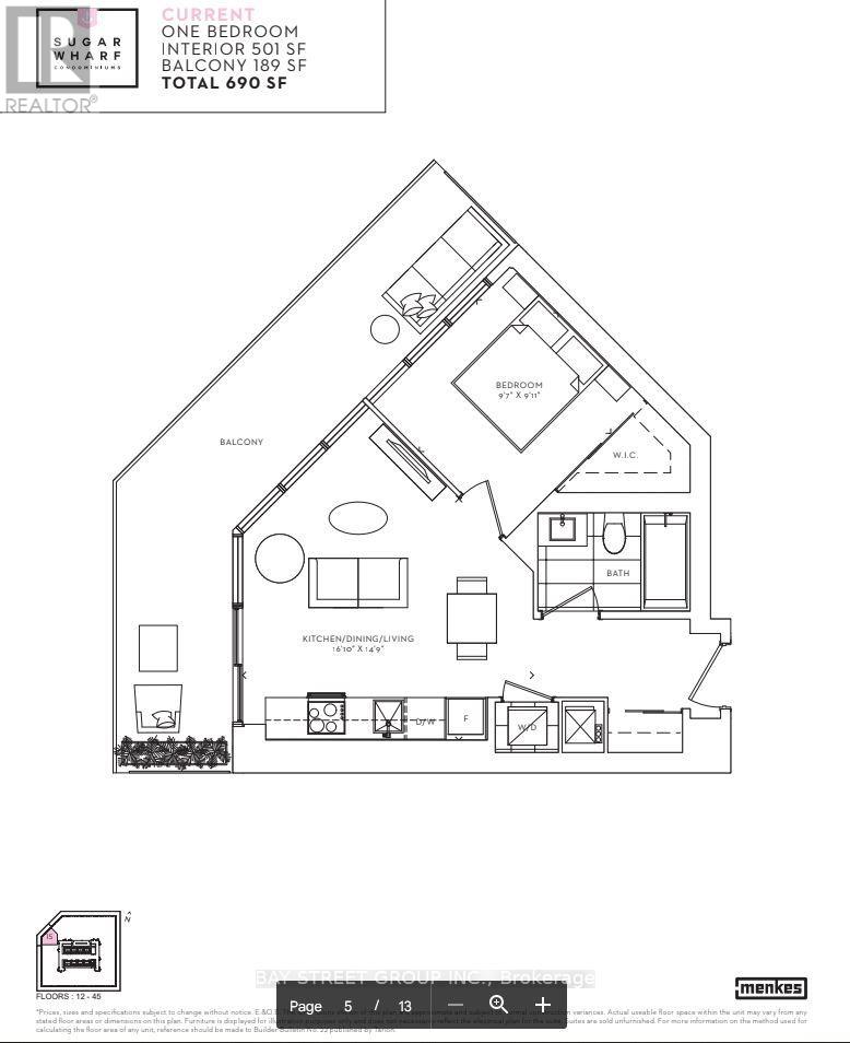 4615 - 138 Downes Street, Toronto, Ontario  M5E 0E4 - Photo 13 - C12596344