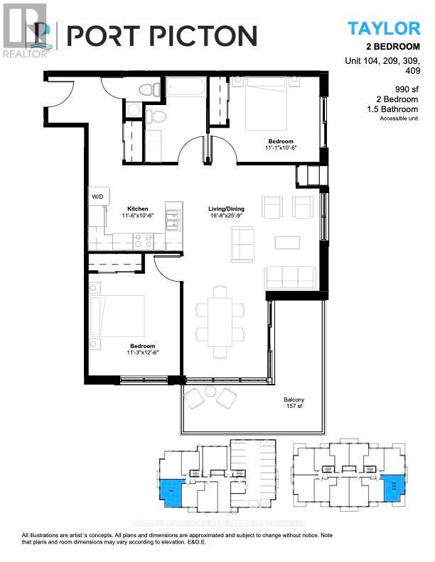 309 - 12 Clara Drive, Prince Edward County (Picton Ward), Ontario  K0K 2T0 - Photo 24 - X12597076