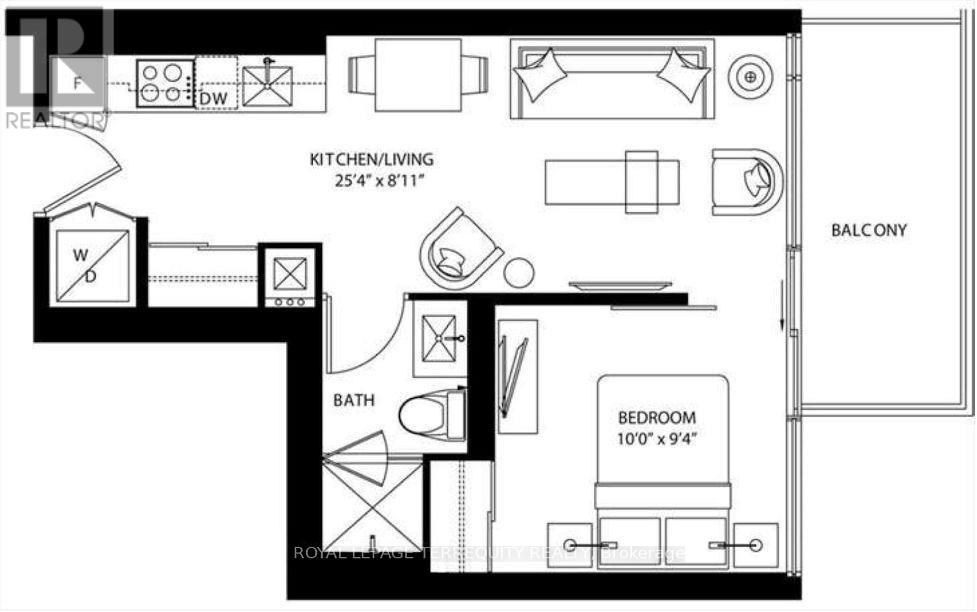 3609 - 290 Adelaide Street W, Toronto, Ontario M5V 0P3 - Photo 2 - C12597338