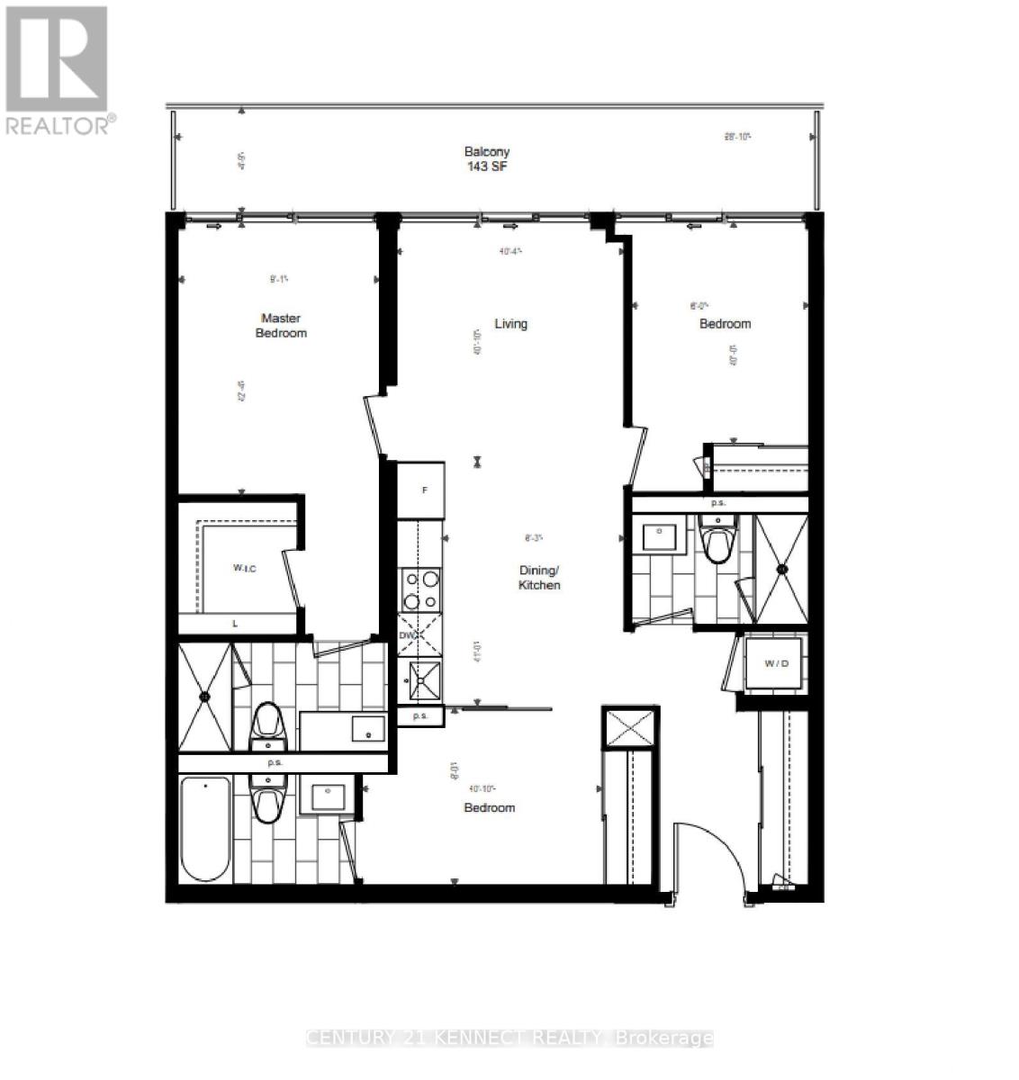 2406 - 70 Princess Street, Toronto, Ontario  M5A 0X6 - Photo 3 - C12597458