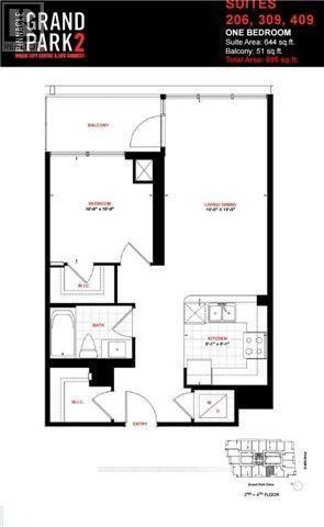 409 - 3975 Grand Park Drive, Mississauga (City Centre), Ontario  L5B 0K4 - Photo 21 - W12597410