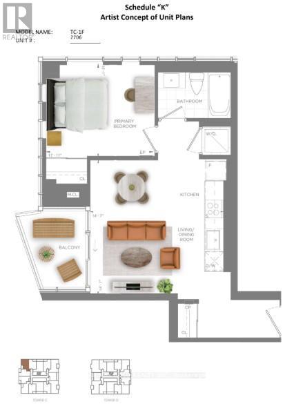 2706 - 25 WELLINGTON STREET S, Kitchener, Ontario