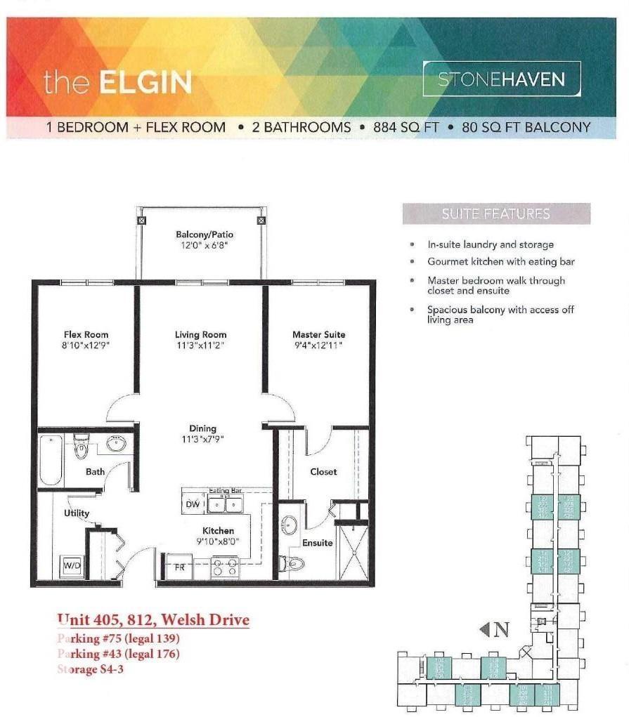 #405 812 Welsh Dr Sw, Edmonton, Alberta  T6X 1Y7 - Photo 24 - E4464589