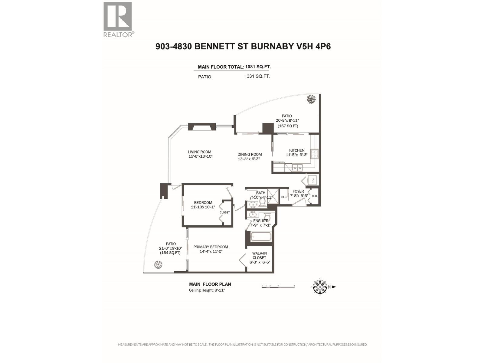 903 4830 Bennett Street, Burnaby, British Columbia  V5H 4P6 - Photo 18 - R3071939