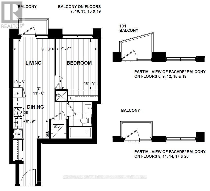 611 - 60 Central Park Roadway, Toronto, Ontario  M9A 3K1 - Photo 23 - W12599348