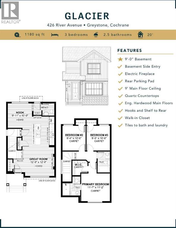 426 River Avenue, Cochrane, Alberta  T4C 3B8 - Photo 35 - A2191105