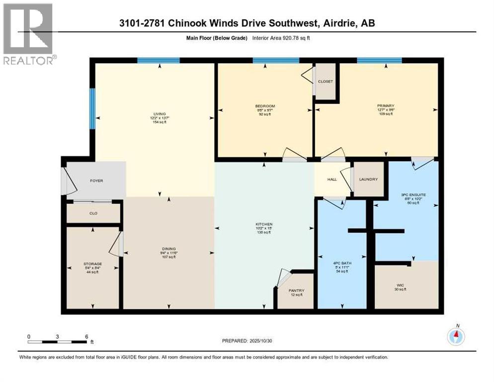 3101, 2781 Chinook Winds Drive Sw, Airdrie, Alberta  T4B 3S5 - Photo 20 - A2268671