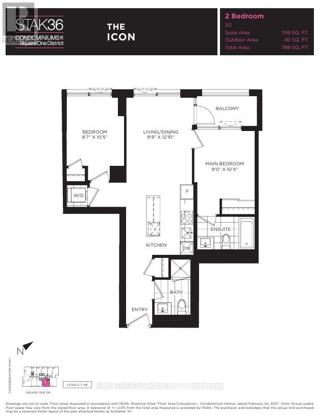 2705 - 395 Square One Drive, Mississauga, Ontario  L5B 0P6 - Photo 29 - W12599486