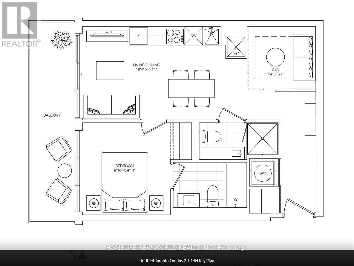 1714 - 120 Broadway Avenue, Toronto, Ontario  M4P 0E9 - Photo 9 - C12599710